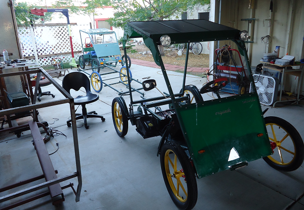 Quadricycle Solar Solaride Motoronics Arizona